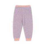Konges Sløjd A/S KNITTED PANTS purple/pink dolphin
