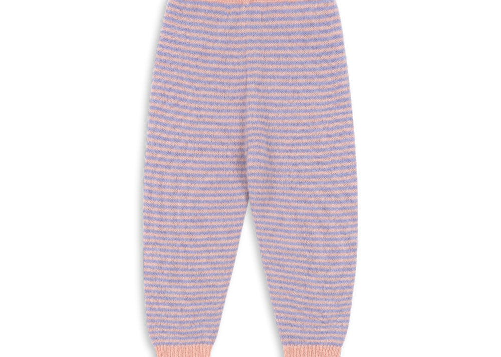 Konges Sløjd A/S KNITTED PANTS purple/pink dolphin
