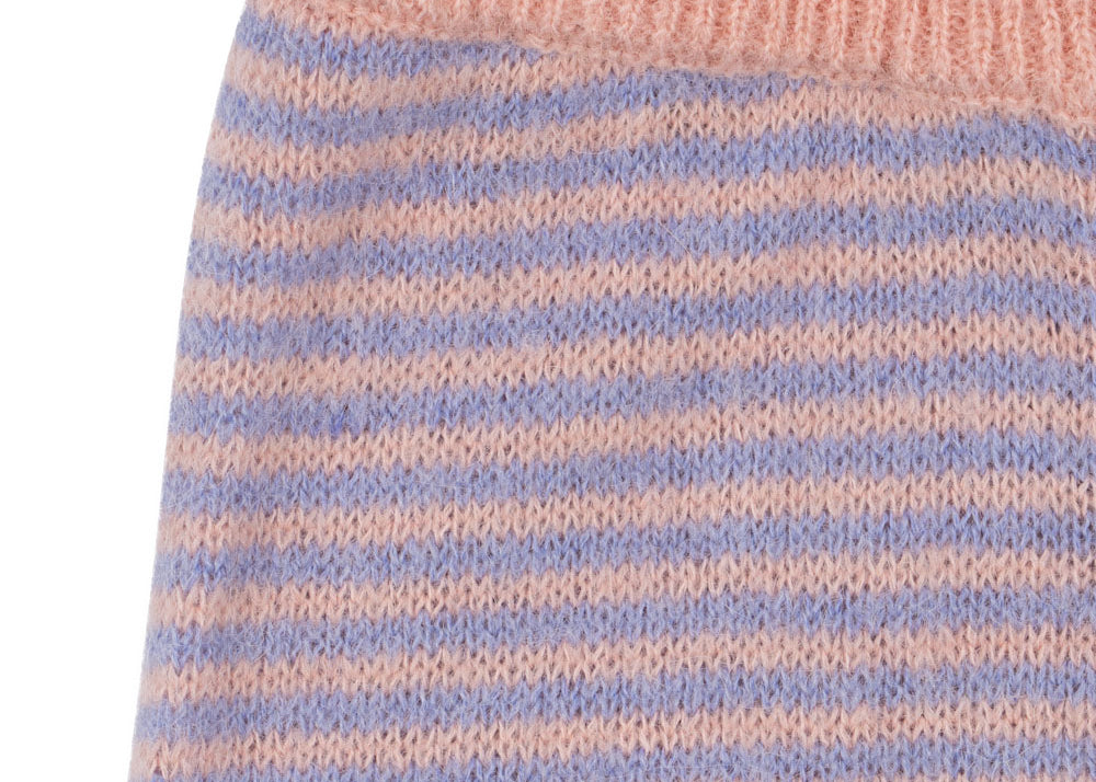 Konges Sløjd A/S KNITTED PANTS purple/pink dolphin