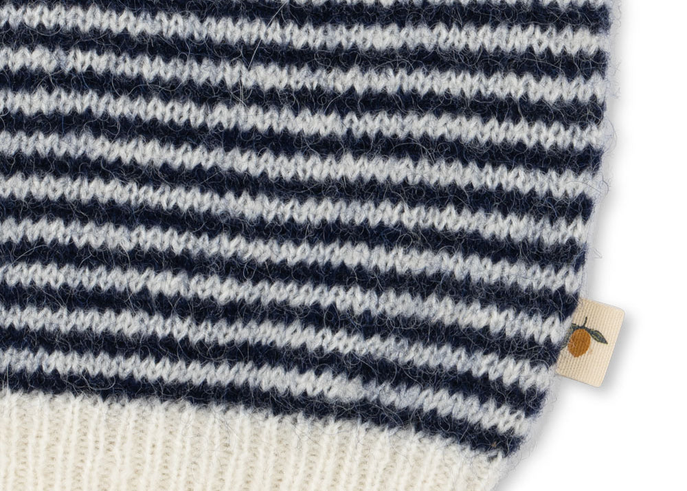 Konges Sløjd A/S KNITTED BLOUSES & VESTS ensign blue/buttercream