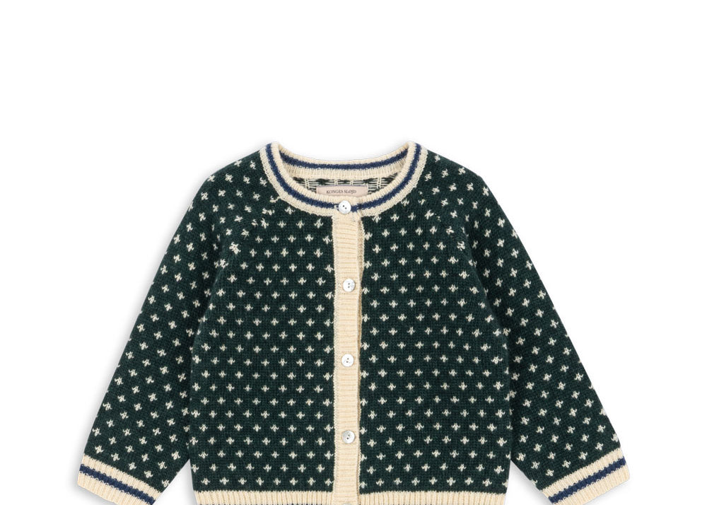 Konges Sløjd A/S KNITTED CARDIGANS green