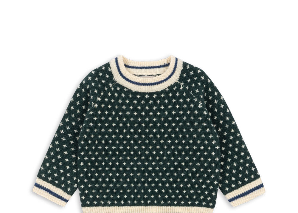 Konges Sløjd A/S KNITTED BLOUSES & VESTS green