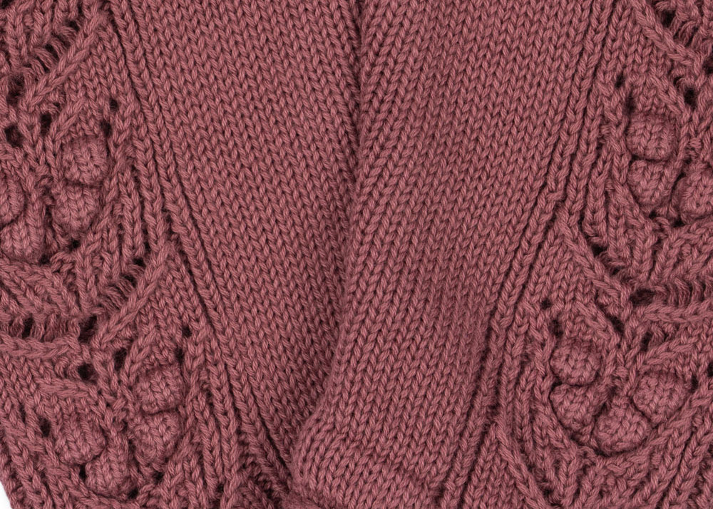 Konges Sløjd A/S KNITTED PANTS deco rose