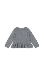 Konges Sløjd A/S KNITTED BLOUSES & VESTS grey melange