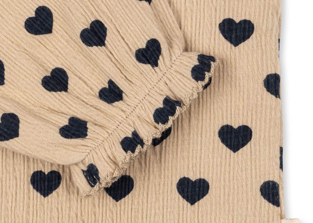 Konges Sløjd A/S JERSEY BLOUSES coeur eclipse