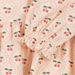 Konges Sløjd A/S WOVEN SHIRTS cherry pink motif