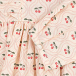 Konges Sløjd A/S WOVEN DRESSES cherry pink motif