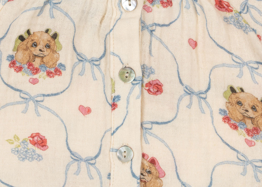 Konges Sløjd A/S WOVEN SHIRTS puppy