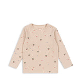 Konges Sløjd A/S JERSEY BLOUSES cherry coeur blush