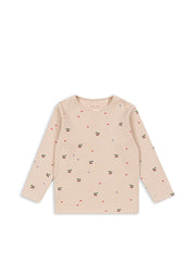 Konges Sløjd A/S JERSEY BLOUSES cherry coeur blush