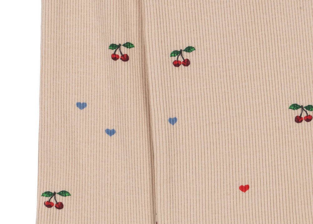 Konges Sløjd A/S JERSEY PANTS cherry coeur blush