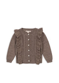 Konges Sløjd A/S KNITTED CARDIGANS bunny brown melange