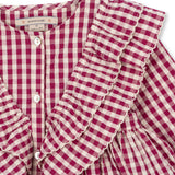 Konges Sløjd A/S WOVEN DRESSES sangria/butter check