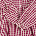 Konges Sløjd A/S WOVEN DRESSES sangria/butter check