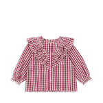 Konges Sløjd A/S WOVEN SHIRTS sangria/butter check