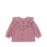 Konges Sløjd A/S WOVEN SHIRTS sangria/butter check