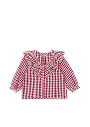 Konges Sløjd A/S WOVEN SHIRTS sangria/butter check