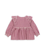 Konges Sløjd A/S WOVEN SHIRTS sangria/butter check