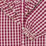 Konges Sløjd A/S WOVEN SHIRTS sangria/butter check