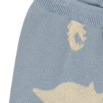 Konges Sløjd A/S KNITTED PANTS dino mist