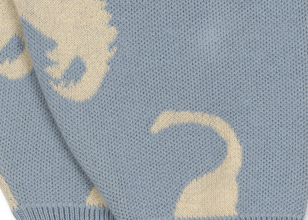 Konges Sløjd A/S KNITTED PANTS dino mist