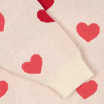 Konges Sløjd A/S KNITTED BLOUSES & VESTS coeur coloré duo pink