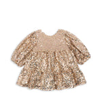 Konges Sløjd A/S WOVEN DRESSES gold glitter