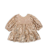 Konges Sløjd A/S WOVEN DRESSES gold glitter