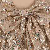 Konges Sløjd A/S WOVEN DRESSES gold glitter