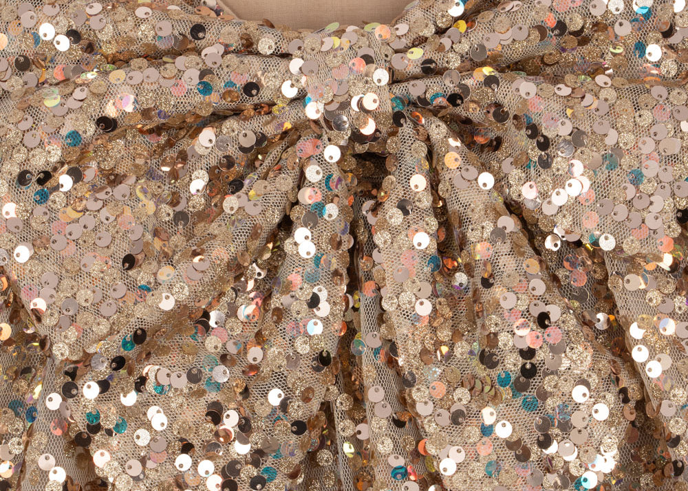 Konges Sløjd A/S WOVEN DRESSES gold glitter