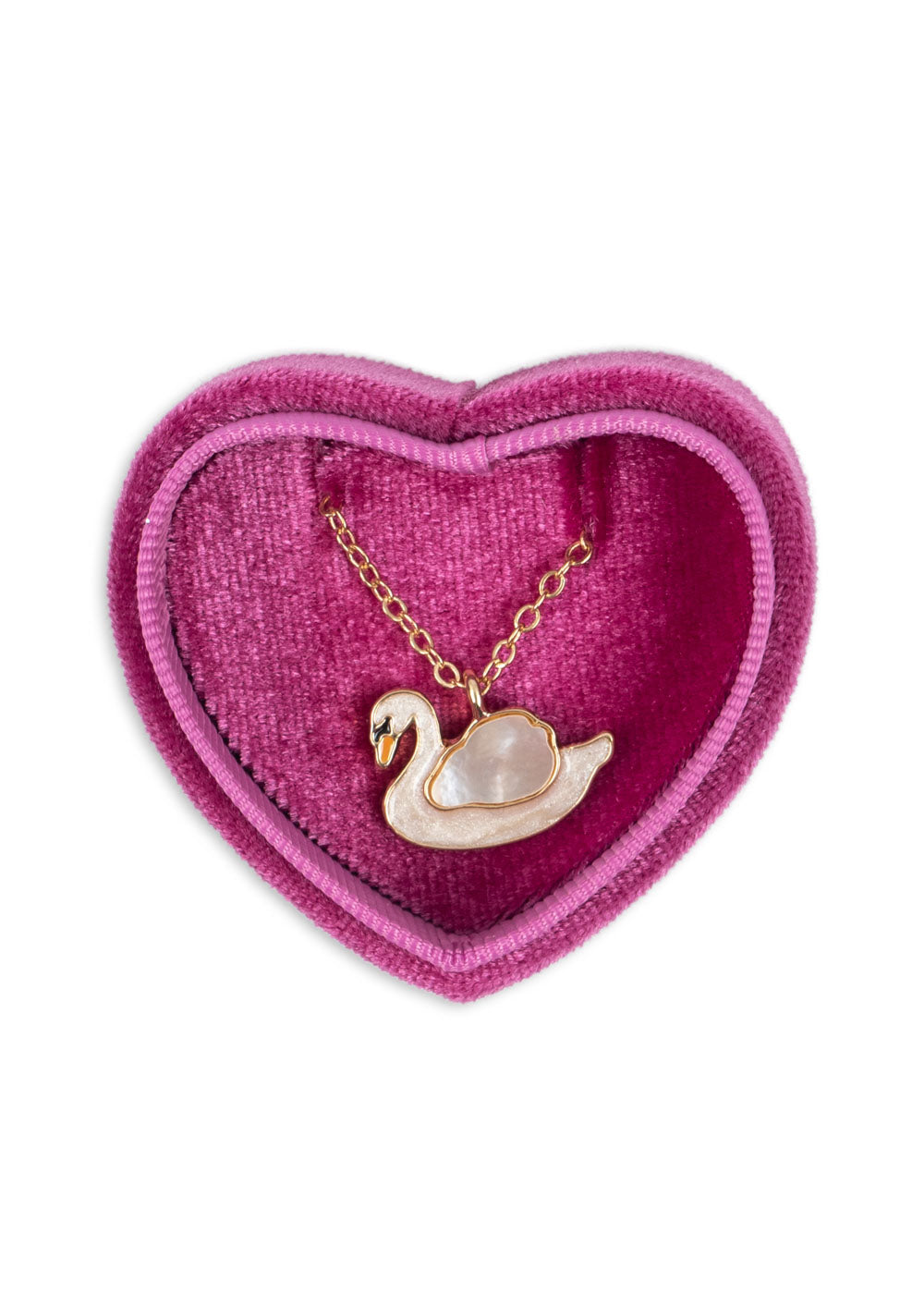 LITTLE NECKLACE BOX - swan – kongessloejd.com