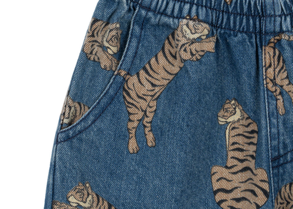 Konges Sløjd A/S WOVEN PANTS tiger
