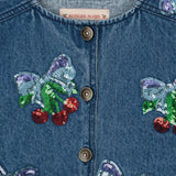 Konges Sløjd A/S WOVEN JACKETS & VESTS amarena sequin