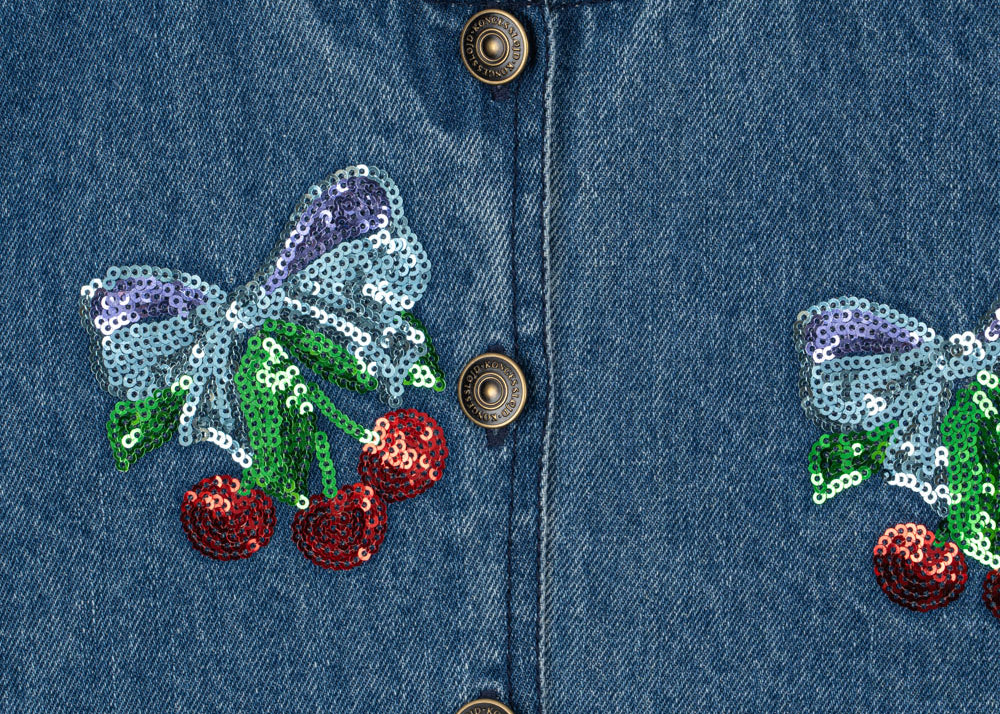 Konges Sløjd A/S WOVEN JACKETS & VESTS amarena sequin