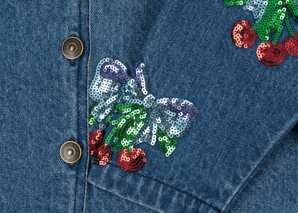 Konges Sløjd A/S WOVEN JACKETS & VESTS amarena sequin