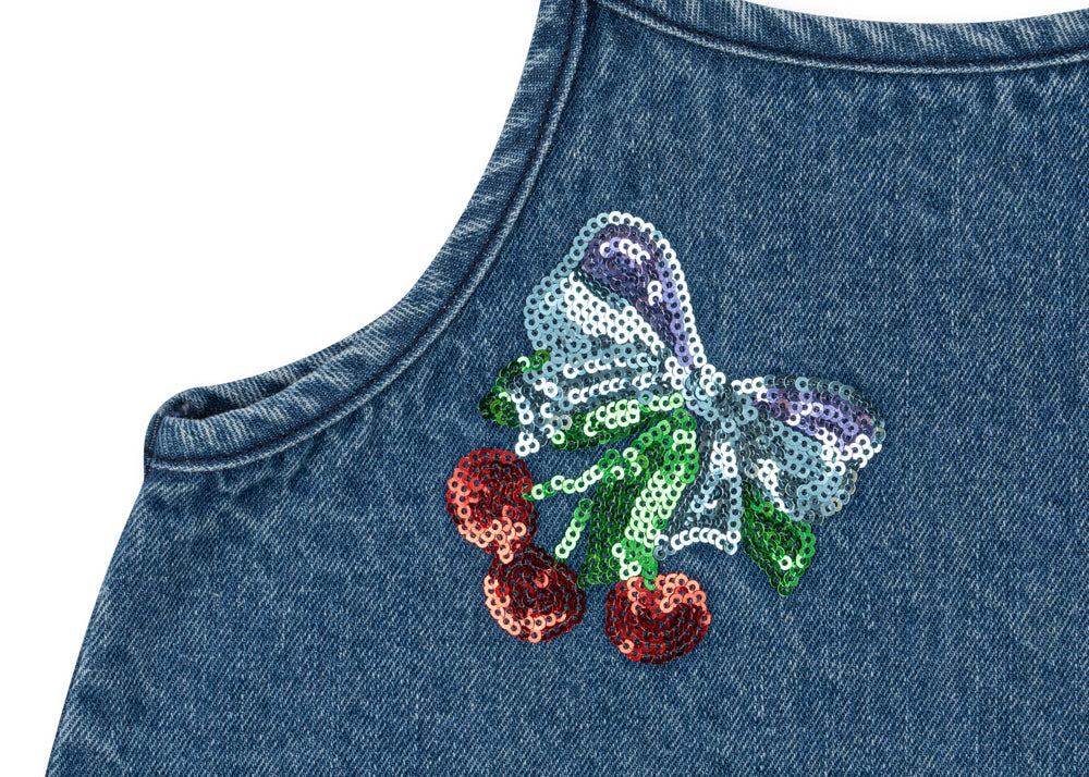 Konges Sløjd A/S WOVEN DRESSES amarena sequin