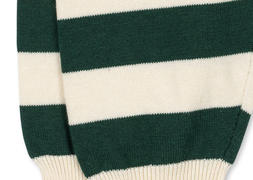 Konges Sløjd A/S KNITTED PANTS pine grove stripe