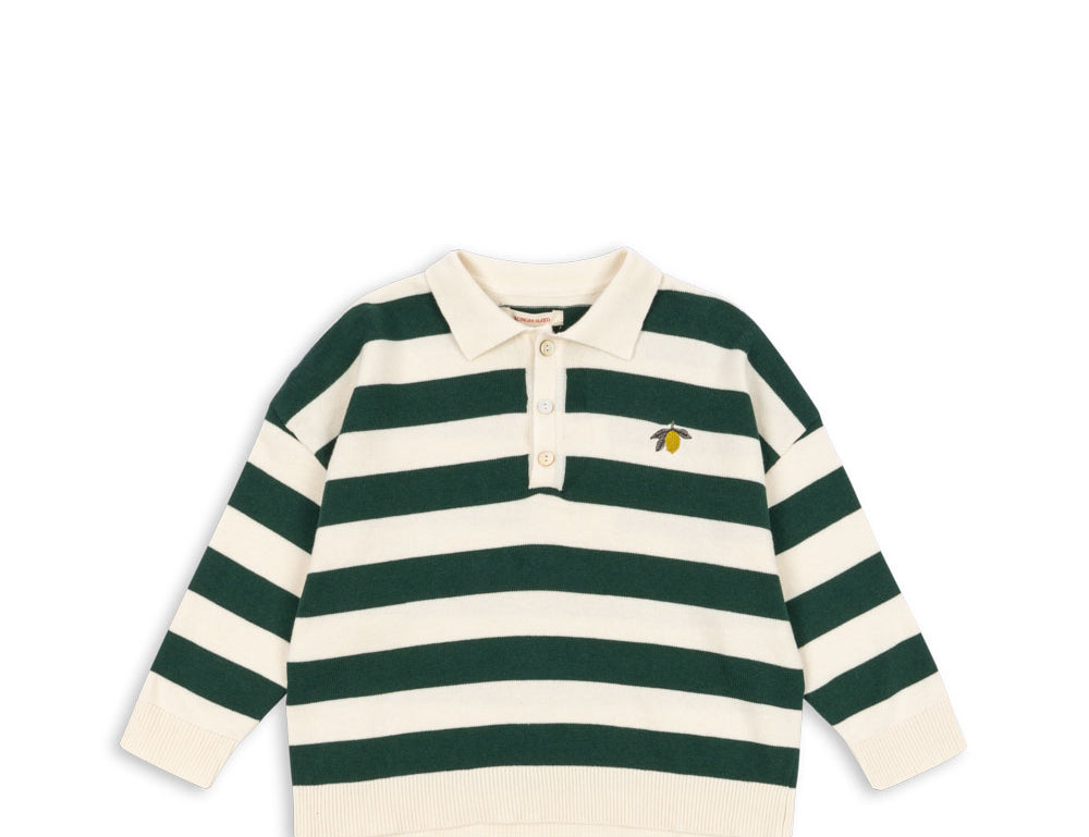 Konges Sløjd A/S KNITTED BLOUSES & VESTS pine grove stripe
