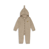 Konges Sløjd A/S KNITTED ROMPERS & ONESIES light brown
