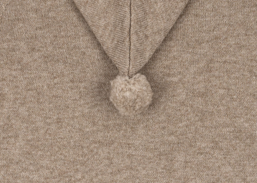 Konges Sløjd A/S KNITTED ROMPERS & ONESIES light brown