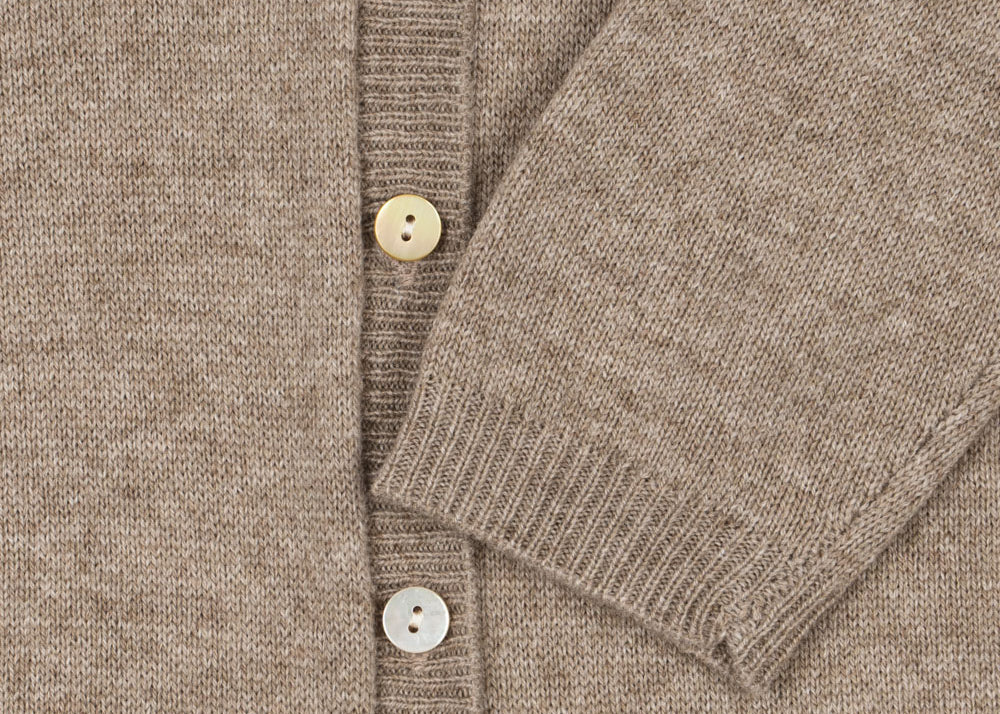Konges Sløjd A/S KNITTED ROMPERS & ONESIES light brown