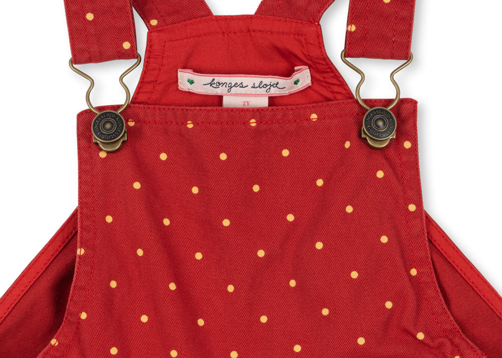 Konges Sløjd A/S WOVEN ROMPERS & JUMPSUITS strawberry dot