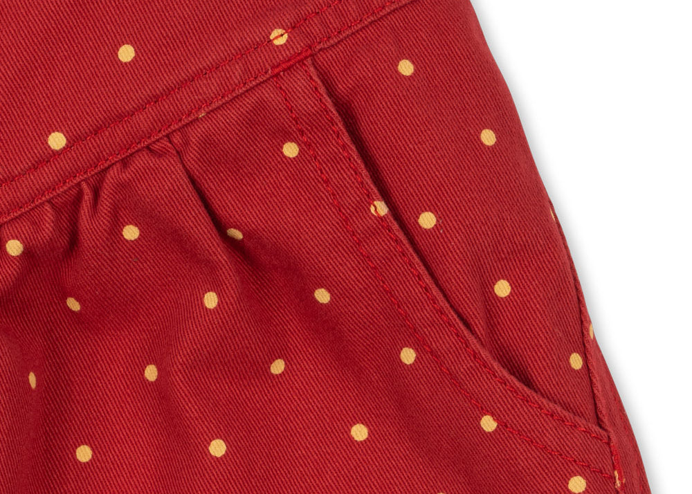 Konges Sløjd A/S WOVEN PANTS strawberry dot