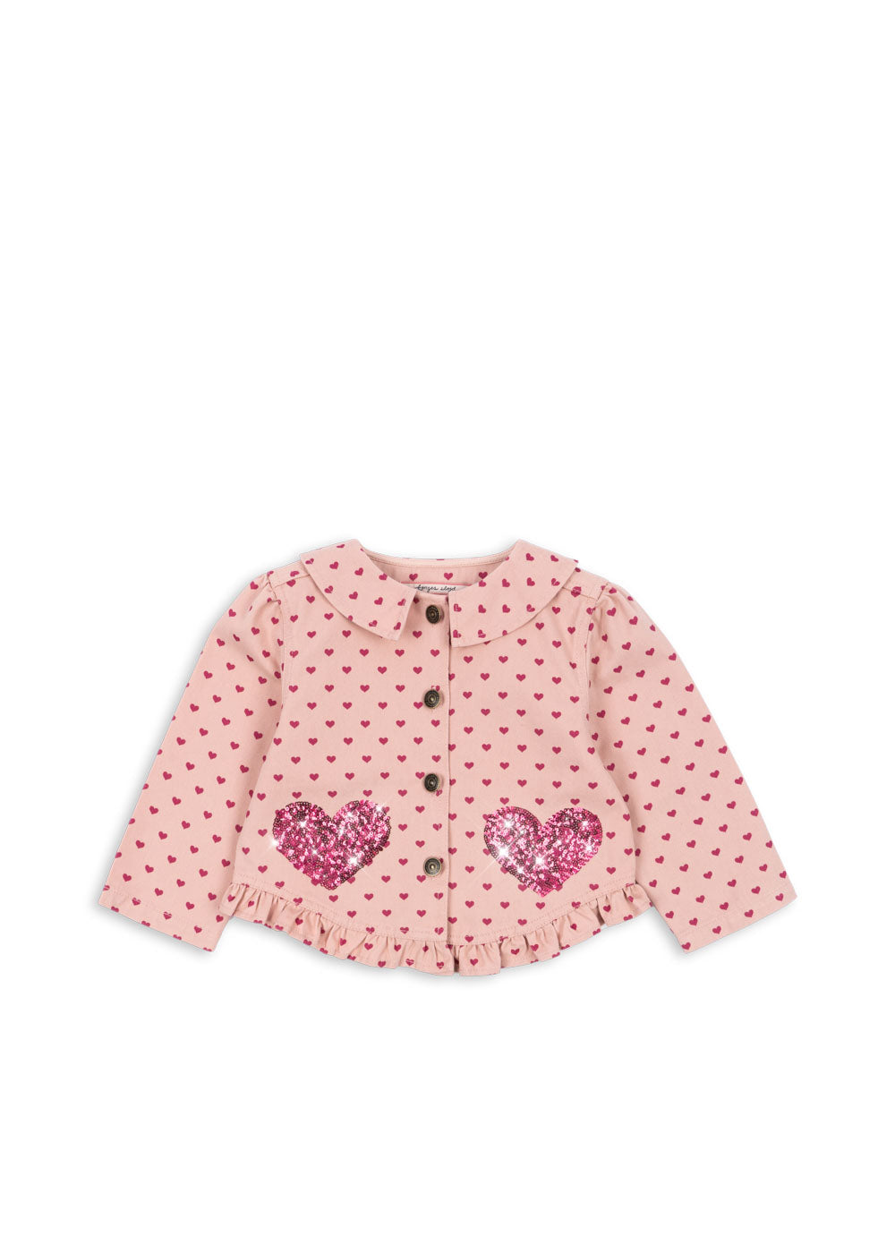 NOLA SHIRT JACKET - berry coeur – Konges Sløjd®