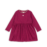 Konges Sløjd A/S JERSEY DRESSES sangria