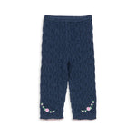 Konges Sløjd A/S KNITTED PANTS ensign blue