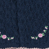 Konges Sløjd A/S KNITTED PANTS ensign blue