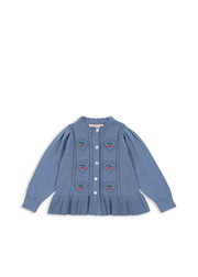 Konges Sløjd A/S KNITTED CARDIGANS country blue