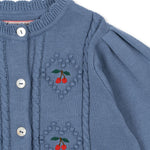 Konges Sløjd A/S KNITTED CARDIGANS country blue