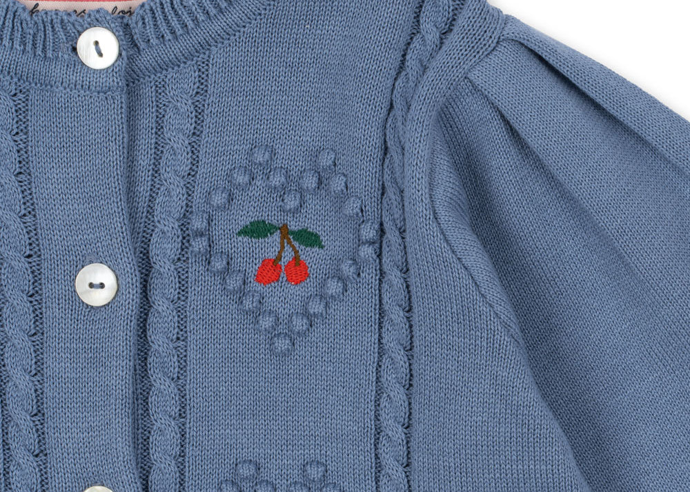 Konges Sløjd A/S KNITTED CARDIGANS country blue